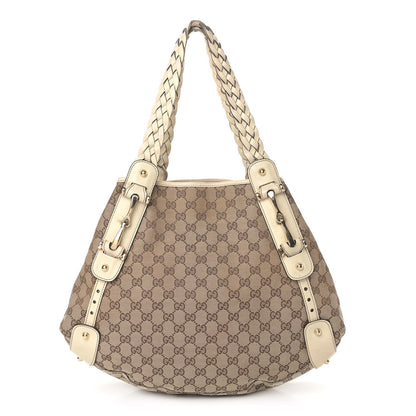 Gucci Monogram Medium Pelham Shoulder Bag Off White 1 of 16