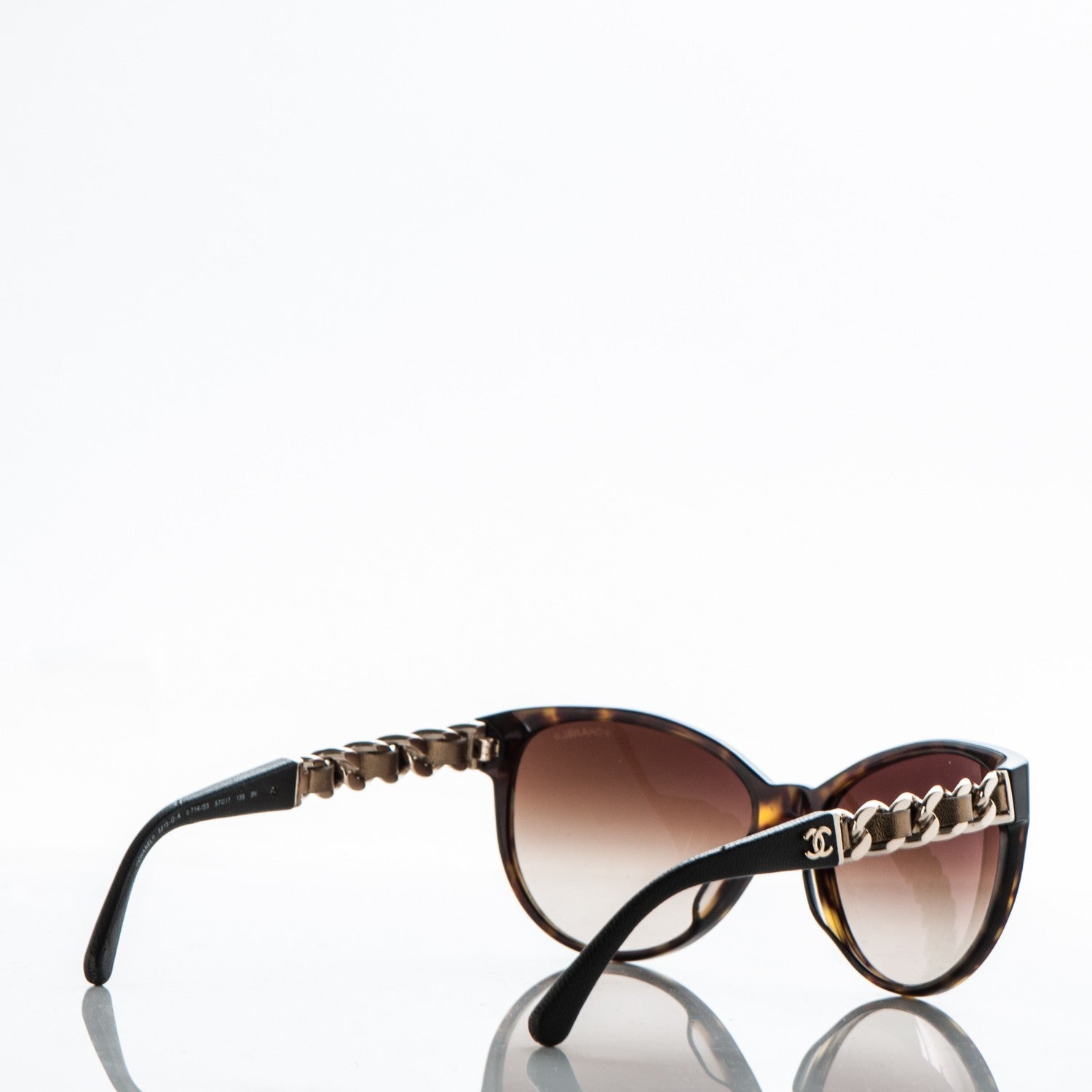 Chanel Chain Sunglasses 5215Q Brown 4 of 6