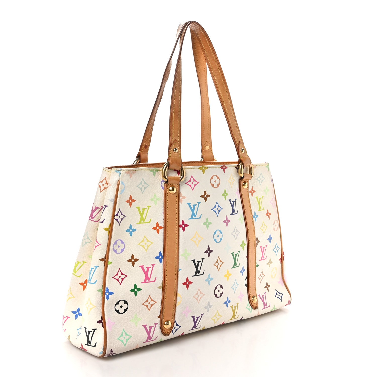Louis Vuitton Monogram Multicolor Aurelia MM White 3 of 9