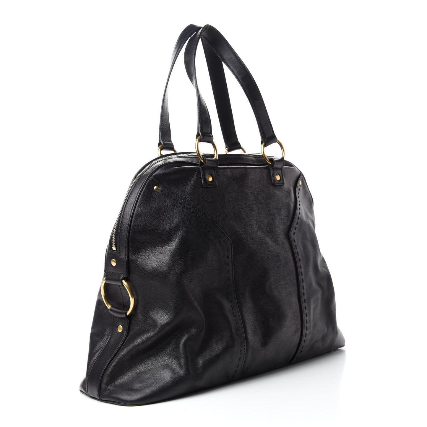 Calfskin Oversized Muse Black