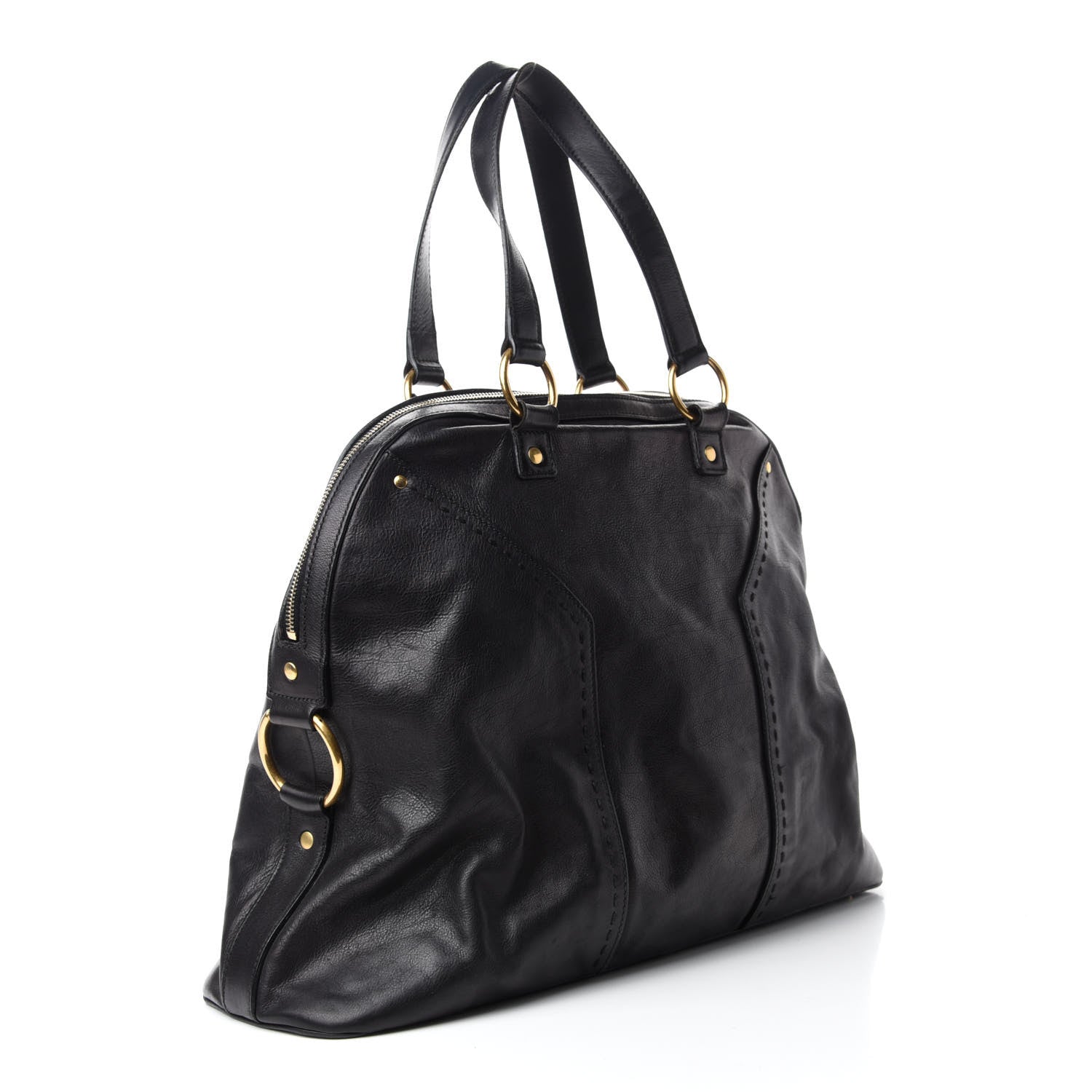 Saint Laurent Calfskin Oversized Muse Black 3 of 16