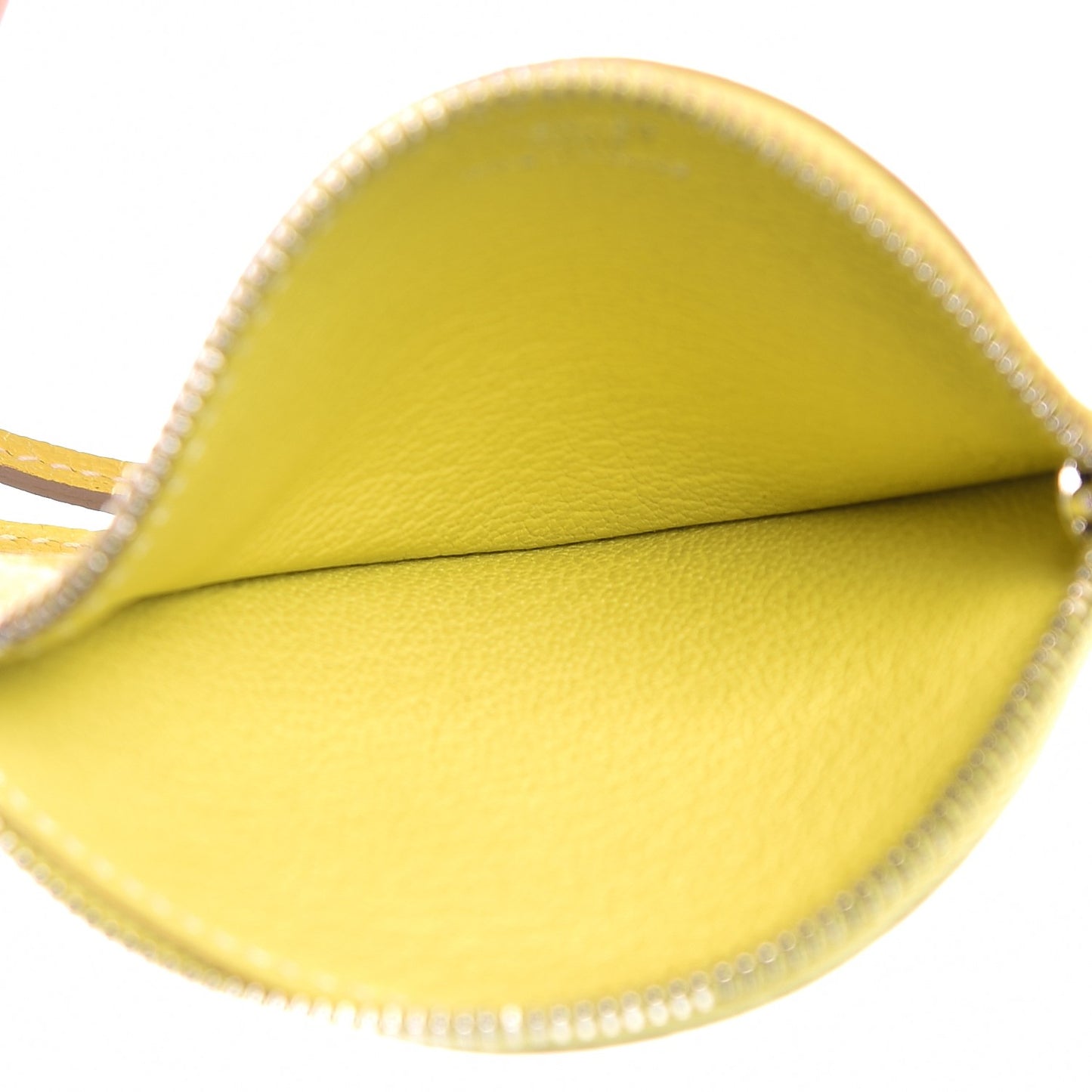 Chevre Mysore Tutti Frutti Citron Coin Purse Charm Lime