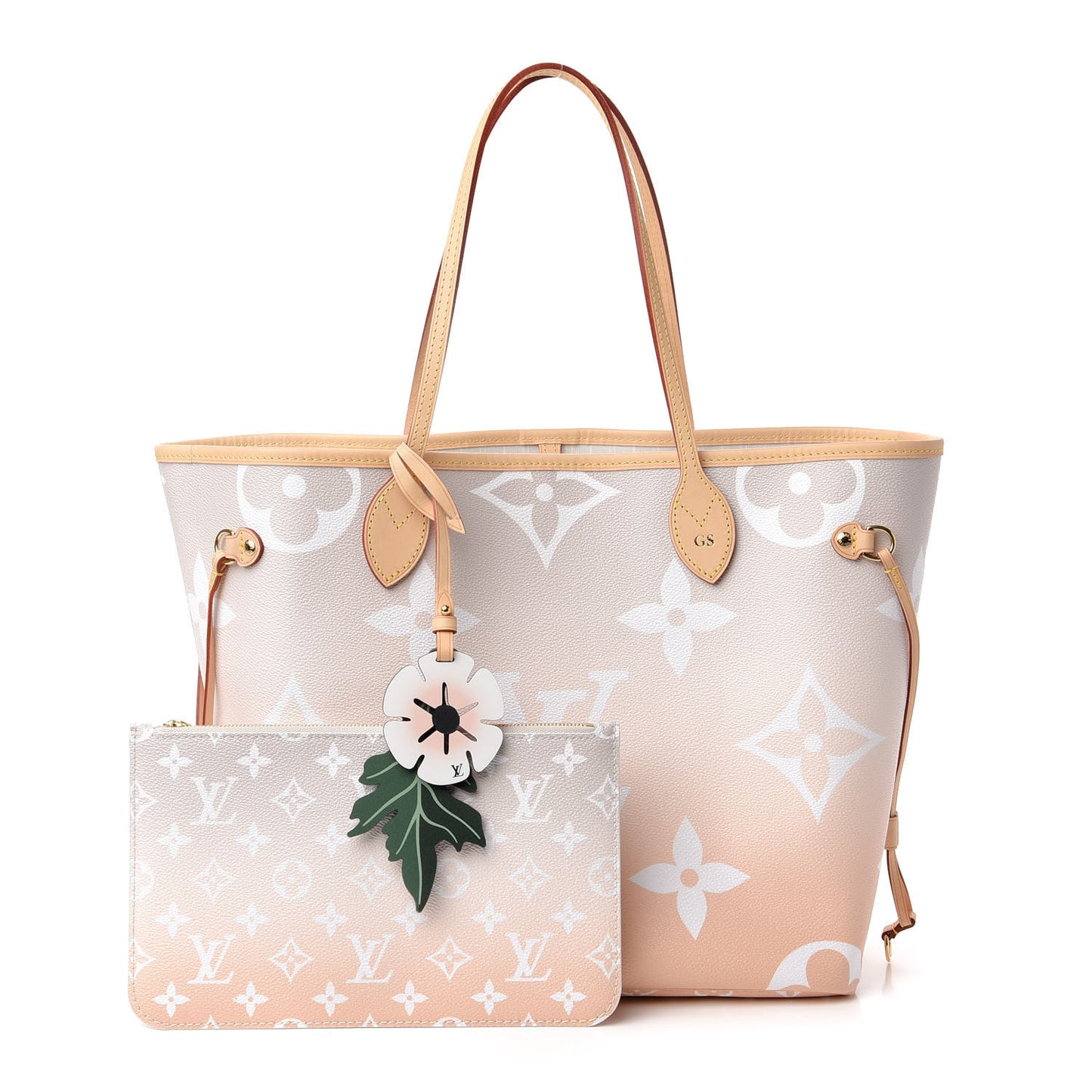 Monogram Giant By The Pool Neverfull MM Brume