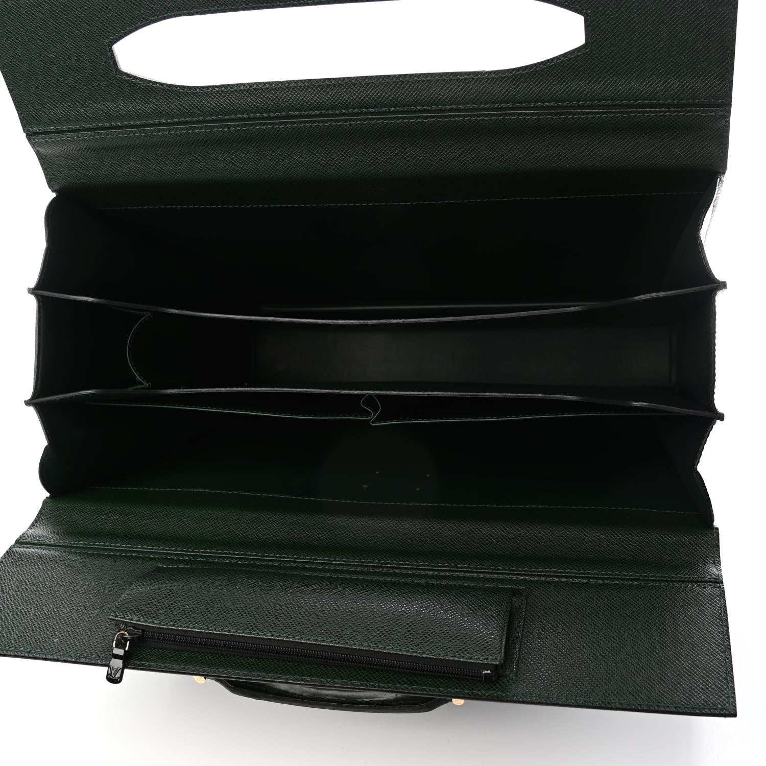 Louis Vuitton Taiga Briefcase Pilot Case Oural Epicea 4 of 4