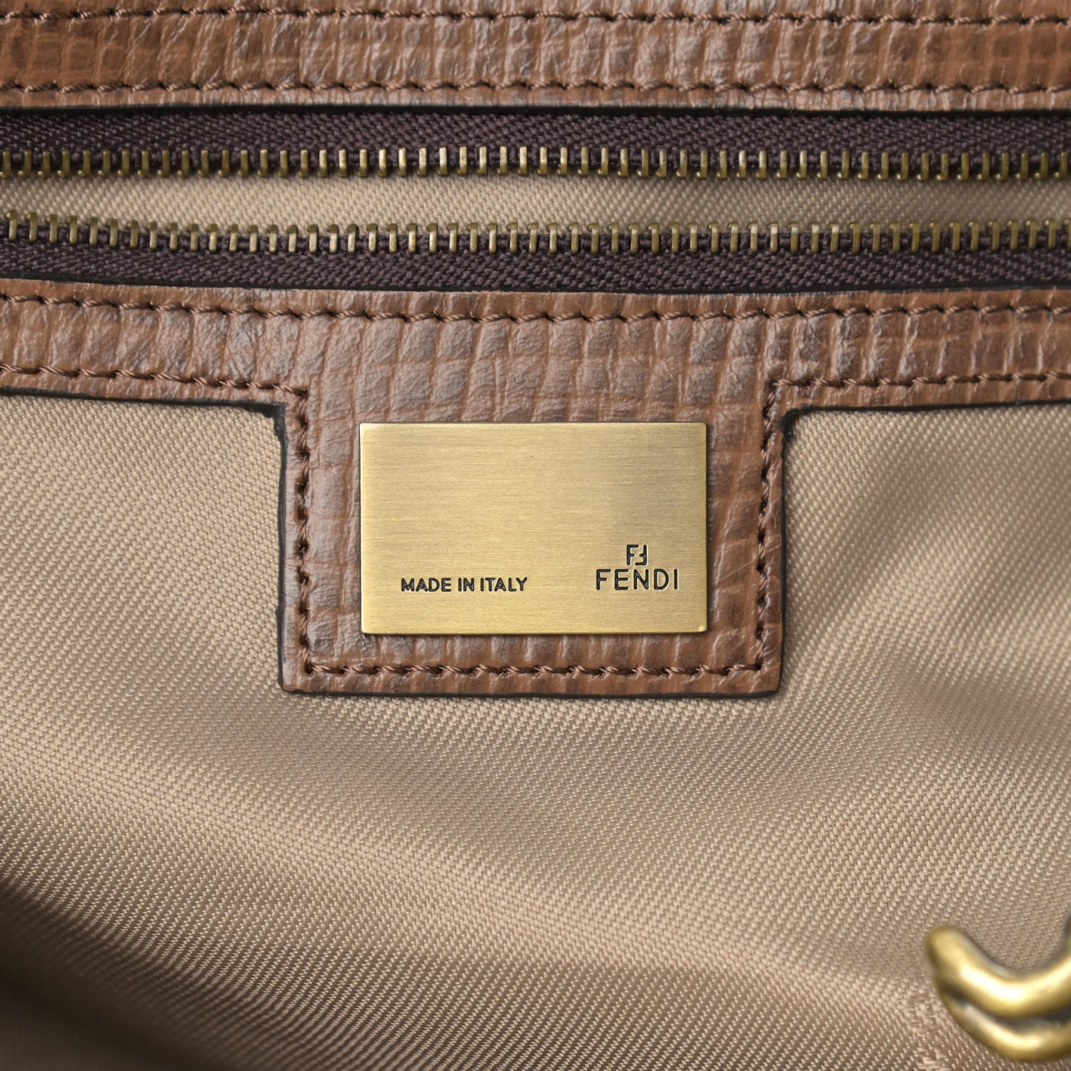 Fendi Zucca Large Bag De Jour Tobacco 5 of 13