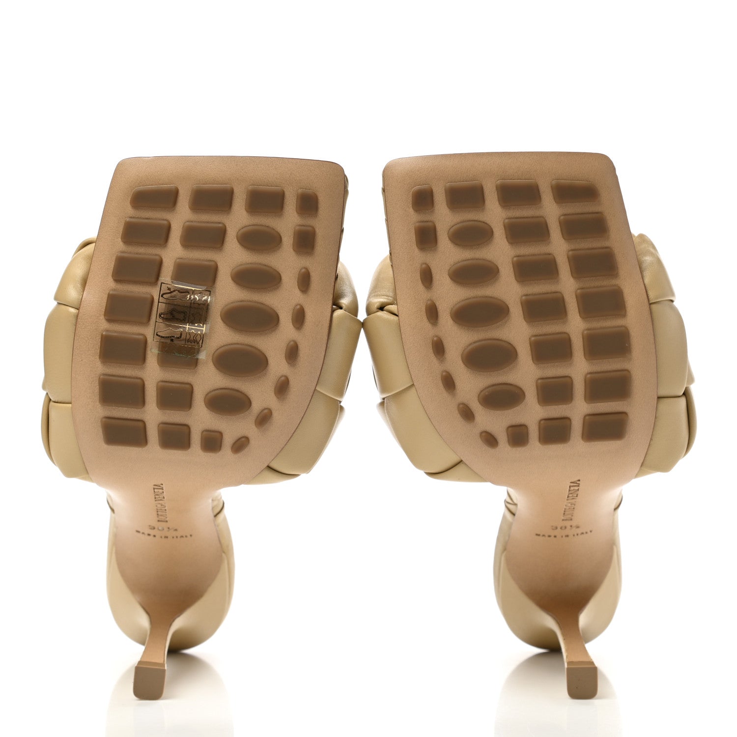 Bottega Veneta Nappa Maxi Intrecciato Lido Mule Sandals 38.5 Bandage 5 of 7