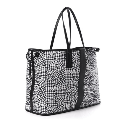 MCM Visetos Large Liz Reversible Shopper Tote Black 12 of 16