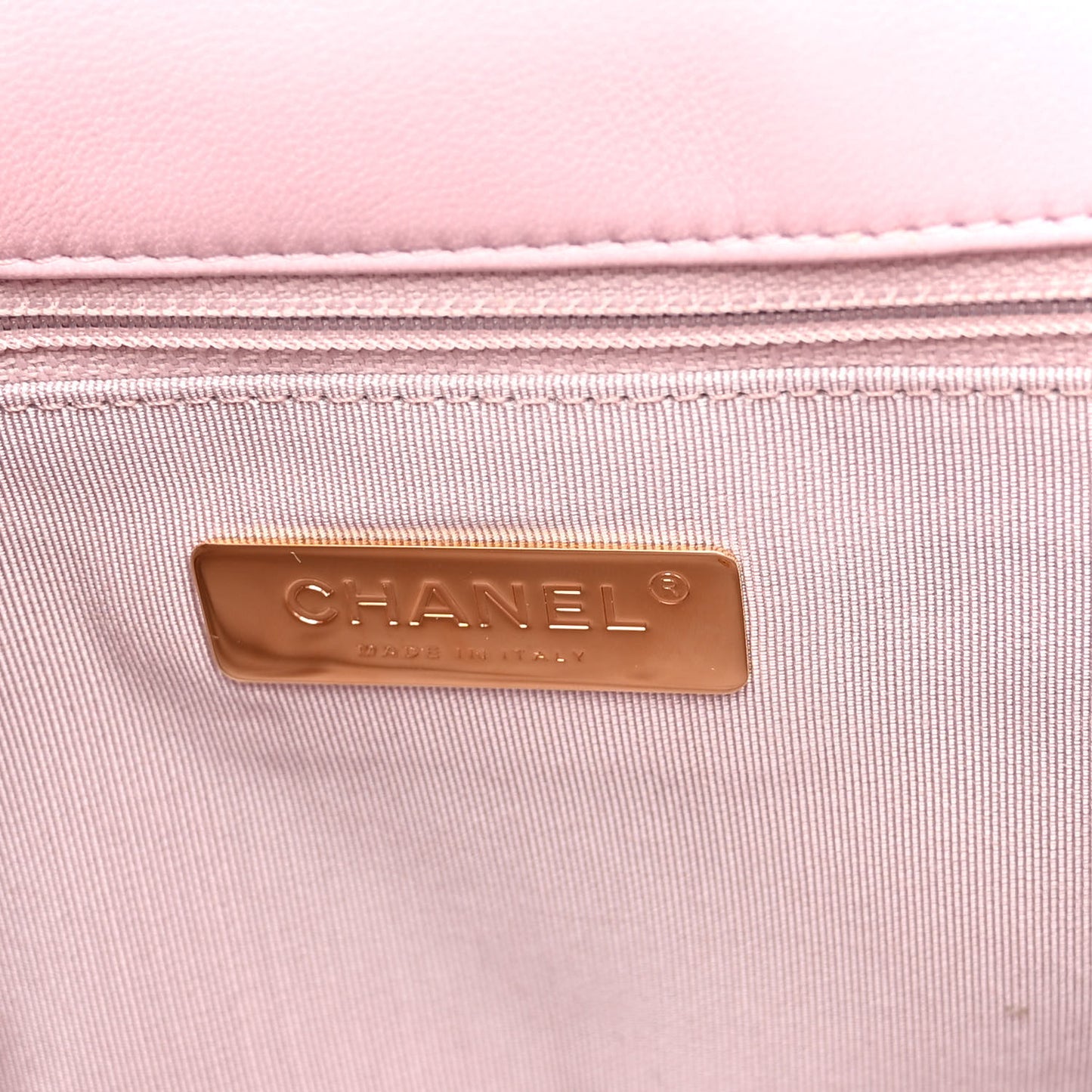 Lambskin Quilted Medium Chanel 19 Flap Light Pink