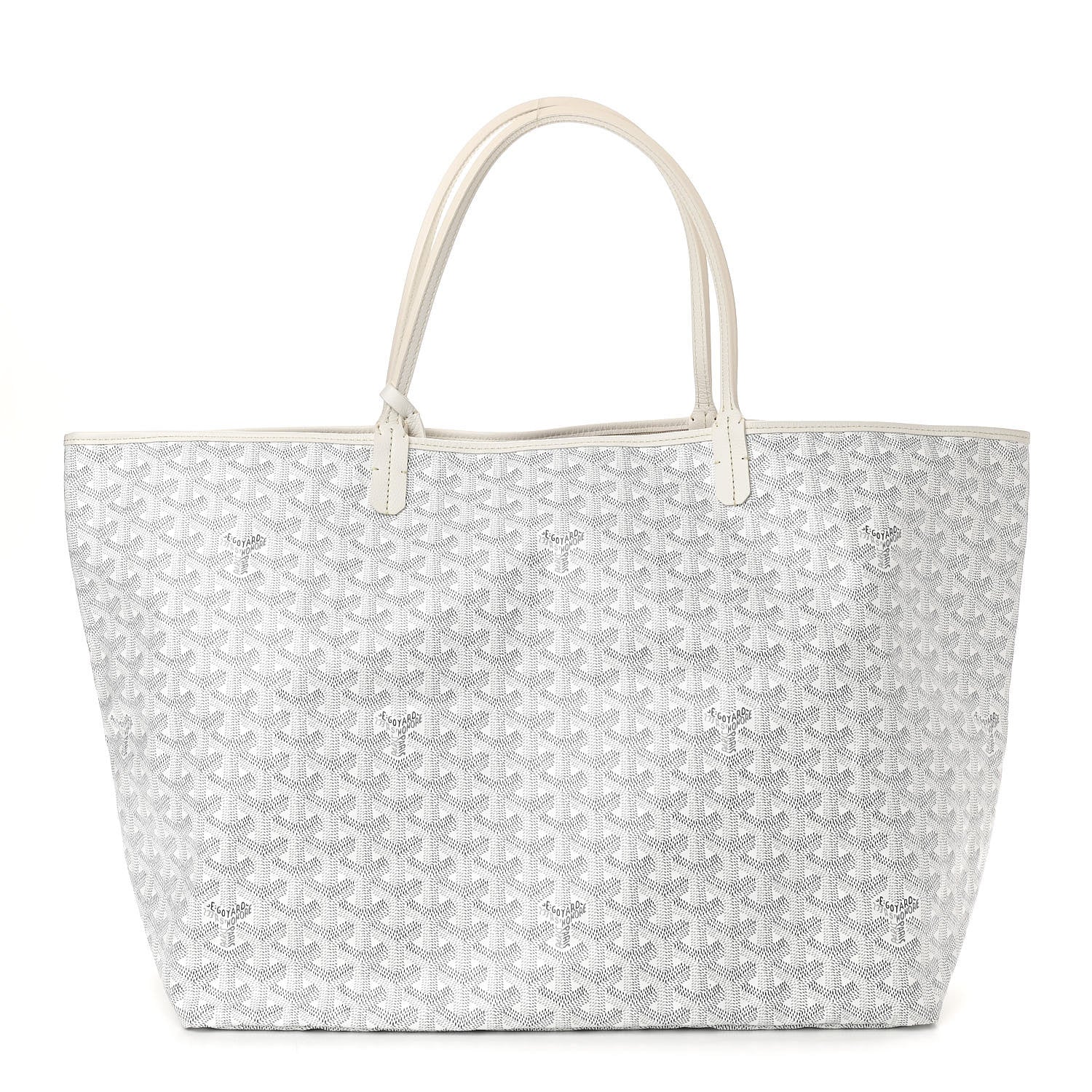 Goyard Goyardine Saint Louis GM White 1 of 10