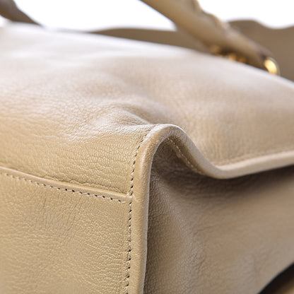 Balenciaga Chevre Gold Metallic Edge Hardware City Beige Latte 17 of 20