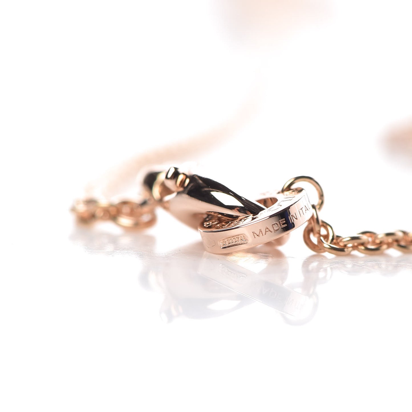 18K Rose Gold B.Zero1 Pendant Necklace
