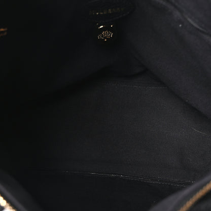 Mulberry Classic Grained Calfskin Small Alice Satchel Black 5 of 9
