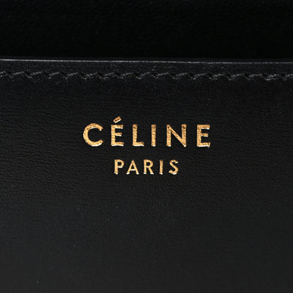 Celine Box Calfskin Medium Classic Box Flap Bag Black 8 of 10