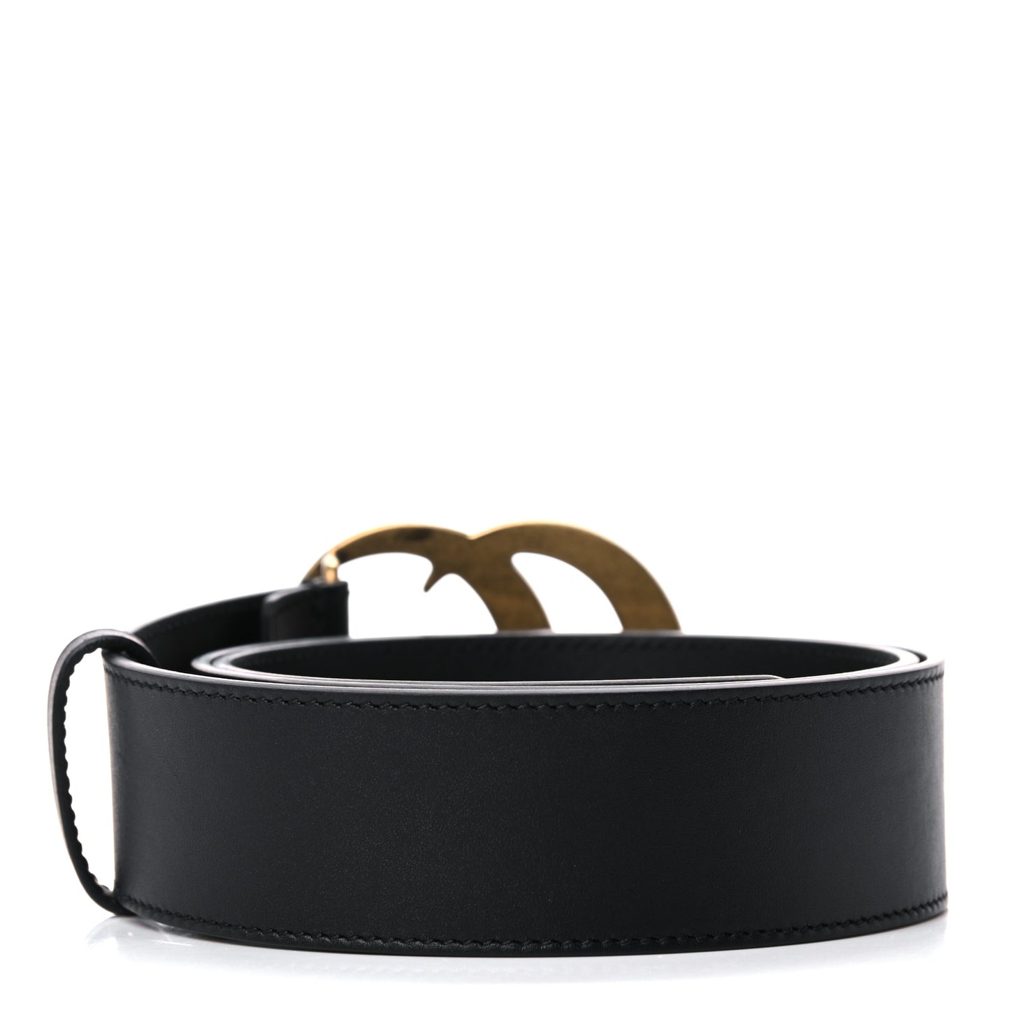 Calfskin Double G 40mm Belt 80 32 Black
