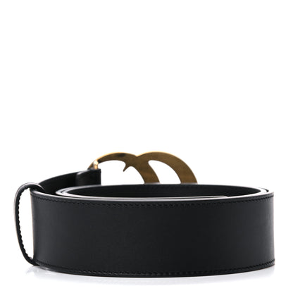 Gucci Calfskin Double G 40mm Belt 80 32 Black 2 of 5