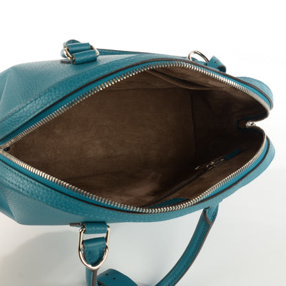 Louis Vuitton Taurillon Alma PM Bleu Canard 5 of 7