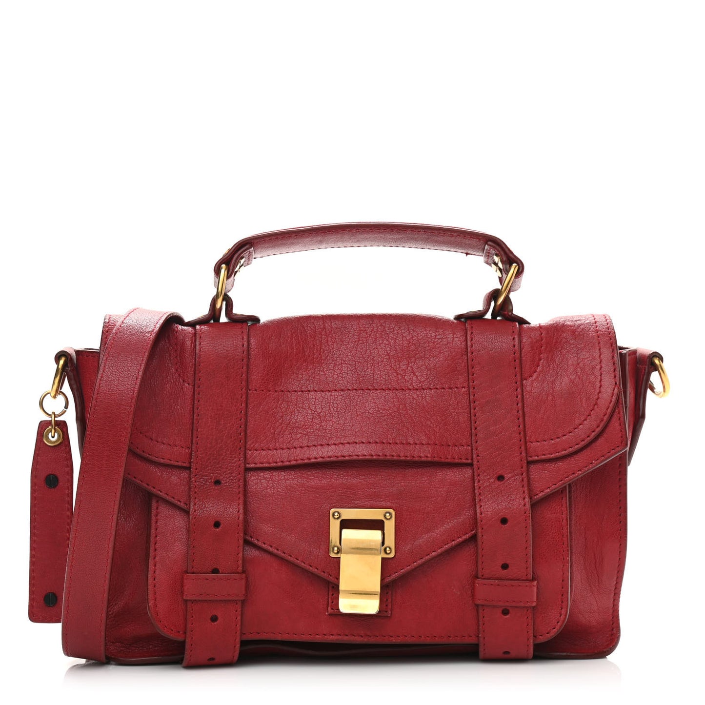 Lambskin Tiny PS1 Satchel Chianti