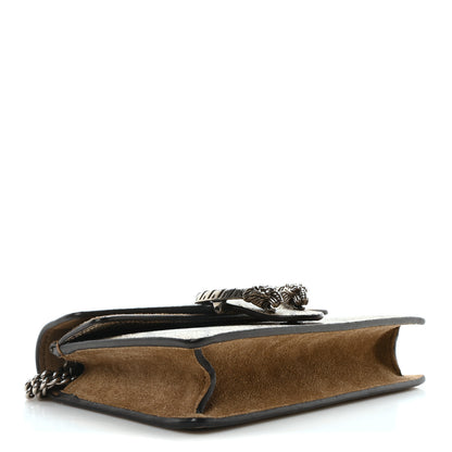 Gucci GG Supreme Monogram Super Mini Dionysus Shoulder Bag Taupe 4 of 9