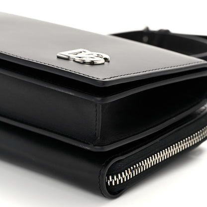 Dolce & Gabbana Calfskin DG Millennials Convertible Crossbody Black 9 of 9