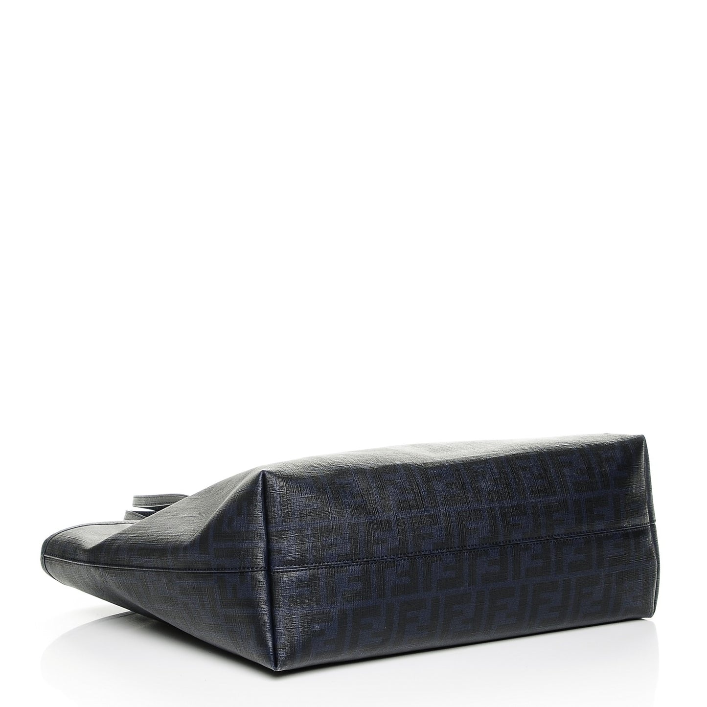 Zucca Spalmati Medium Roll Tote Navy Black