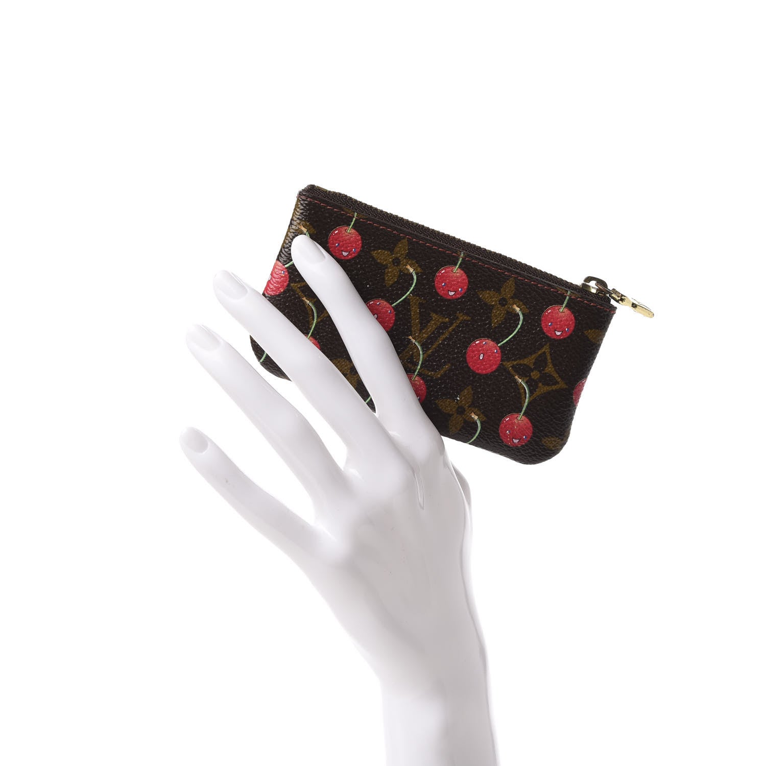 Louis Vuitton Monogram Cerises Key Pouch 2 of 9