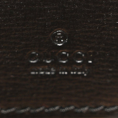 Gucci Azalea Calfskin Web Horsebit 1955 Wallet On Strap Black 6 of 12