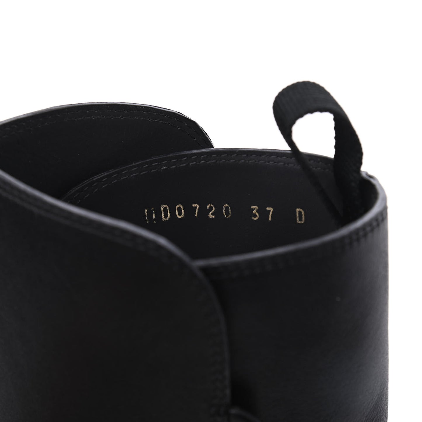 Calfskin Empreinte Ankle Boot 37 Black