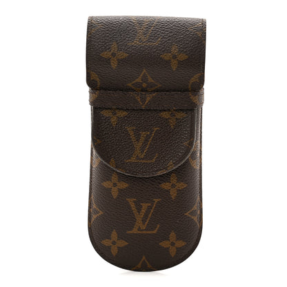 Louis Vuitton Monogram Glasses Sunglasses Case w Flap 1 of 7