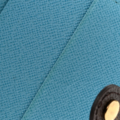 Louis Vuitton Monogram Groom Compact Zip Wallet Blue 8 of 12