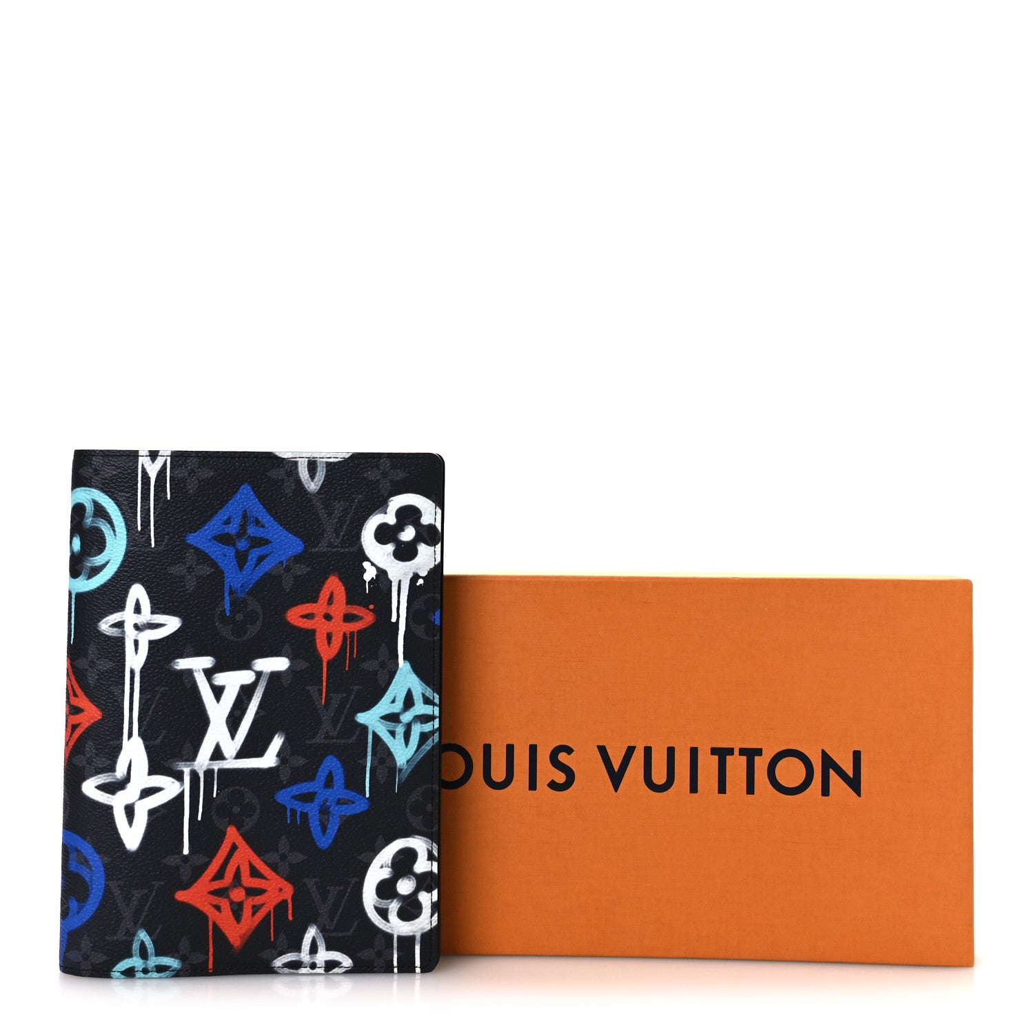 Louis Vuitton Monogram Eclipse LV Graffiti Auguste Notebook Cover Multicolor 8 of 8