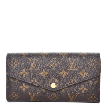 Louis Vuitton Monogram Sarah Wallet NM 1 of 7