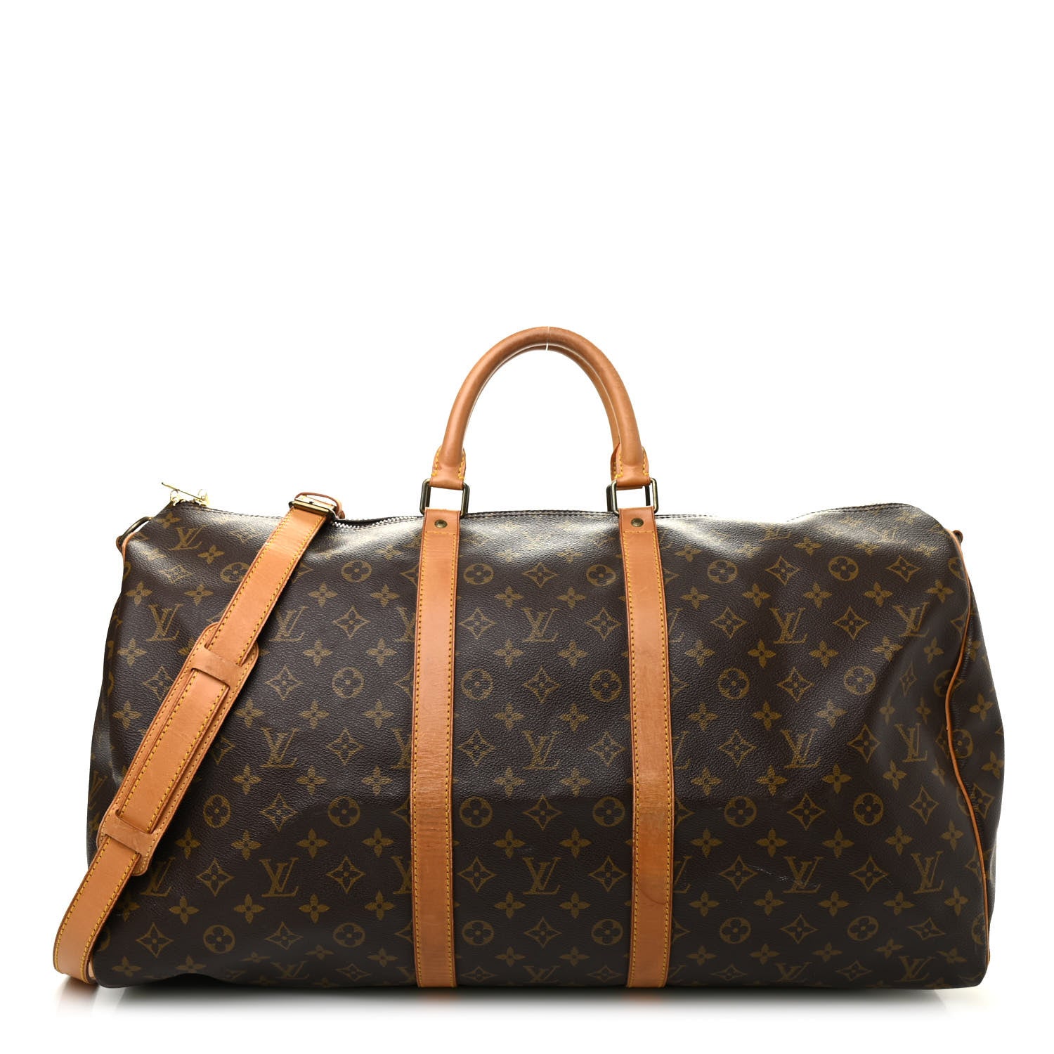 Louis Vuitton Monogram Keepall Bandouliere 55 1 of 19