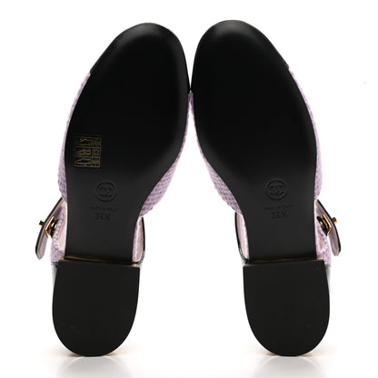 Chanel Tweed Patent Cap Toe Ballerina Flats 36.5 Light Pink Black 5 of 10