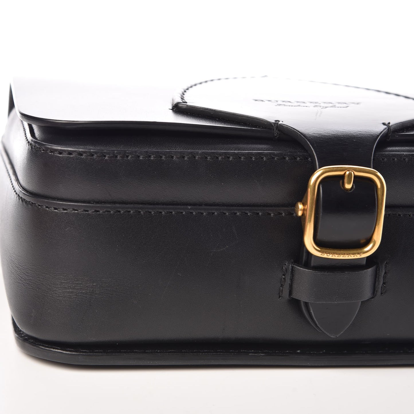 Supple Bridle Square Satchel Black