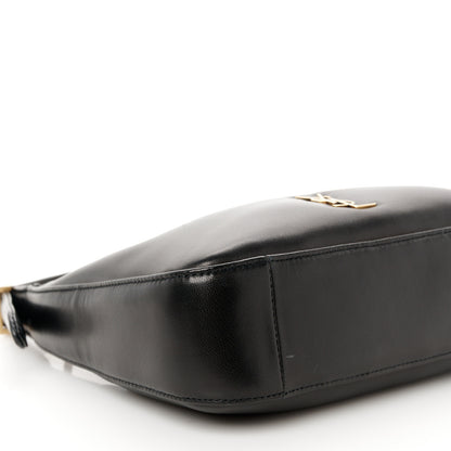 Saint Laurent Plunged Lambskin Calypso Mini Hobo Black 9 of 10