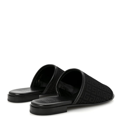 Givenchy Jacquard 4G Logo Mule Slide Sandals 36.5 Black 5 of 10