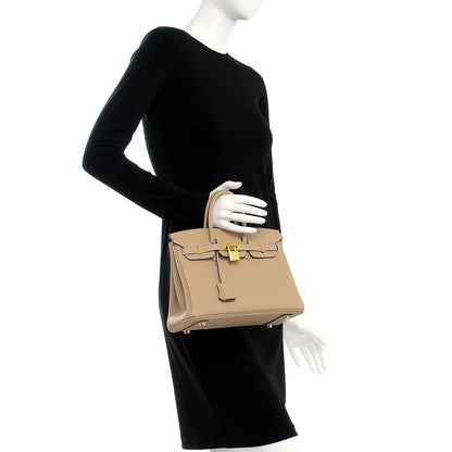 Hermes Togo Birkin 25 Trench 3 of 34