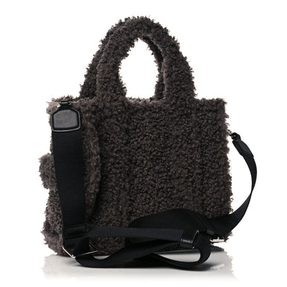 Marc Jacobs Polyester Cotton The Teddy Traveler Tote Bag Grey 3 of 10