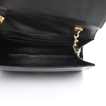 Chanel Patent Quilted Small CC Single Flap Bag Black 5 of 15