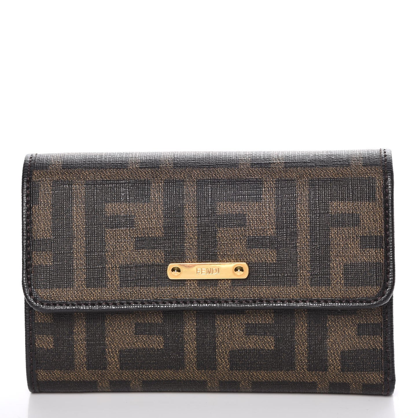 Zucca Tri-Fold Wallet Tobacco