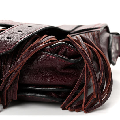 Proenza Schouler Lambskin Fringe PS1 Crossbody Pouch Oxblood 10 of 10