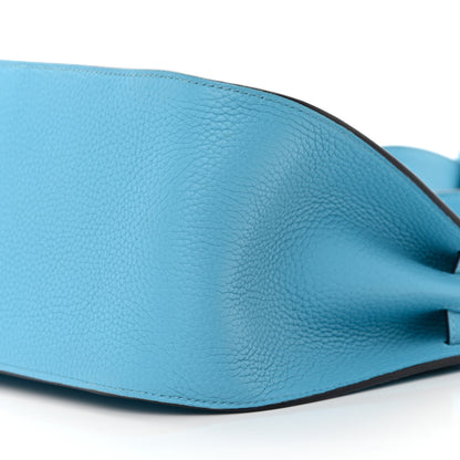 Hermes Taurillon Clemence Jypsiere 28 Bleu Du Nord 10 of 15