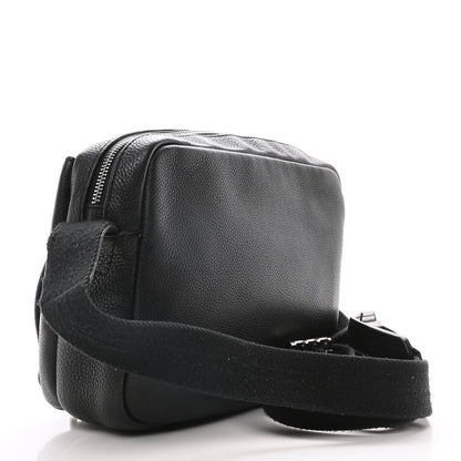 Loewe Soft Grained Calfskin XS Military Messenger Bag Black 3 of 10