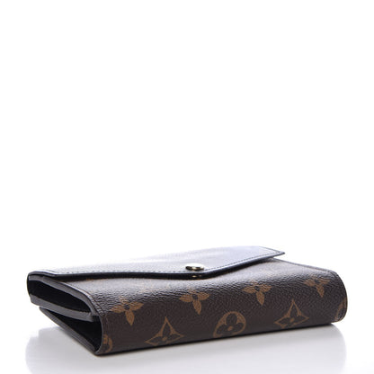 Louis Vuitton Monogram Pallas Compact Wallet Black 4 of 9