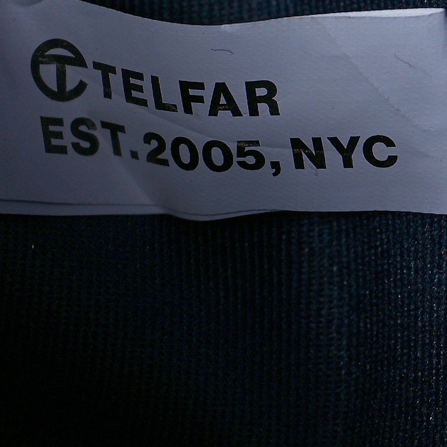 Telfar Metallic Vegan Leather Large Shopping Bag Cobalt 6 of 10