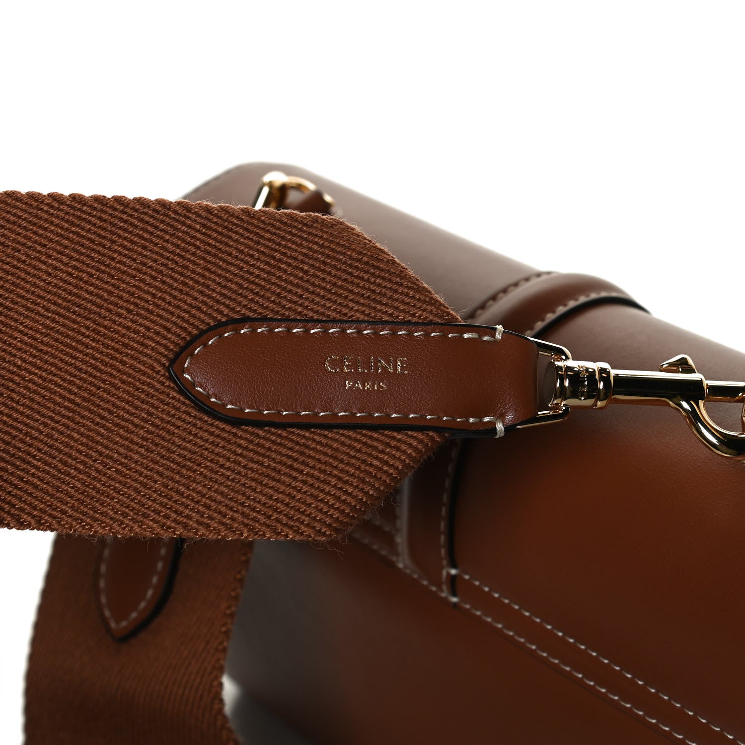 Celine Smooth Calfskin Teen Soft 16 Shoulder Bag Tan 11 of 11