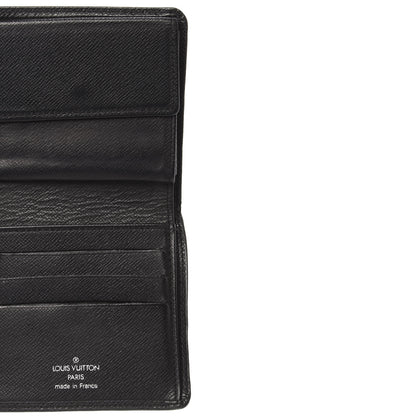 Louis Vuitton Taiga Porte Billets 3 Cartes Billfold Wallet Coin Case Ardoise 5 of 6