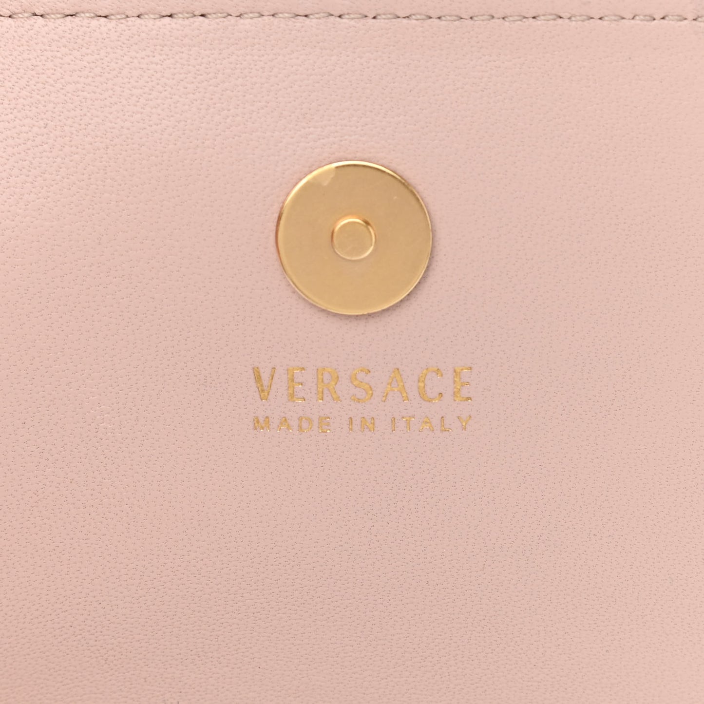 Vitello Mini Virtus Chain Clutch Pink