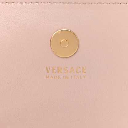 Versace Vitello Mini Virtus Chain Clutch Pink 5 of 6