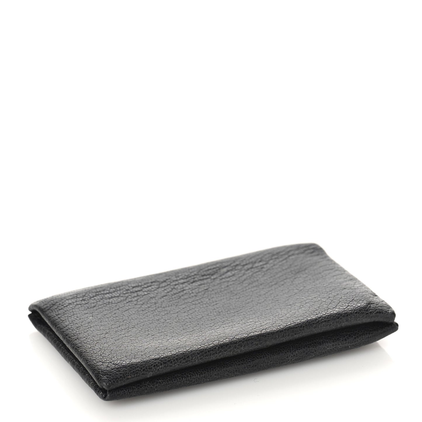 Chevre Mysore Calvi Card Case Black